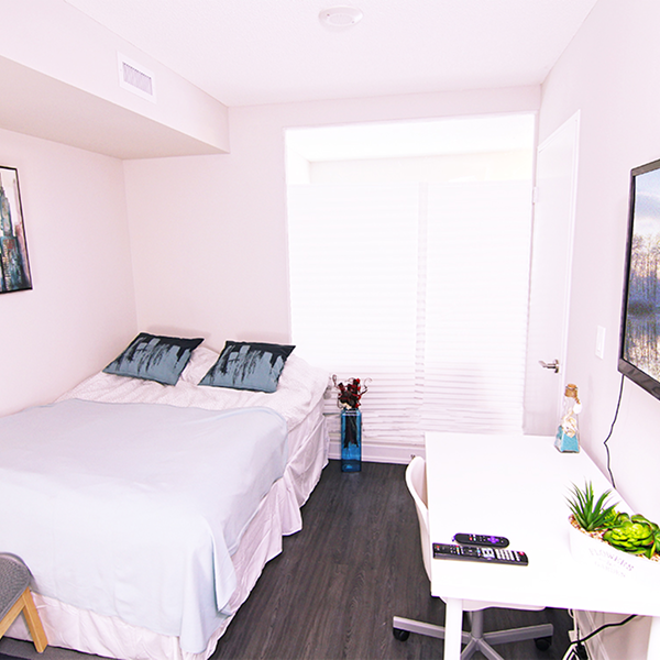 Cozy community lounge area
